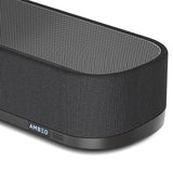 Sennheiser AMBEO Soundbar Plus - 400 Watts with Immersive 3D Surround Sound, Virtual 7.1.4 Speaker Setup, Built-in 4 Dual Subwoofers, Alexa Built-in and Dolby Atmos, 2 Years Warranty
