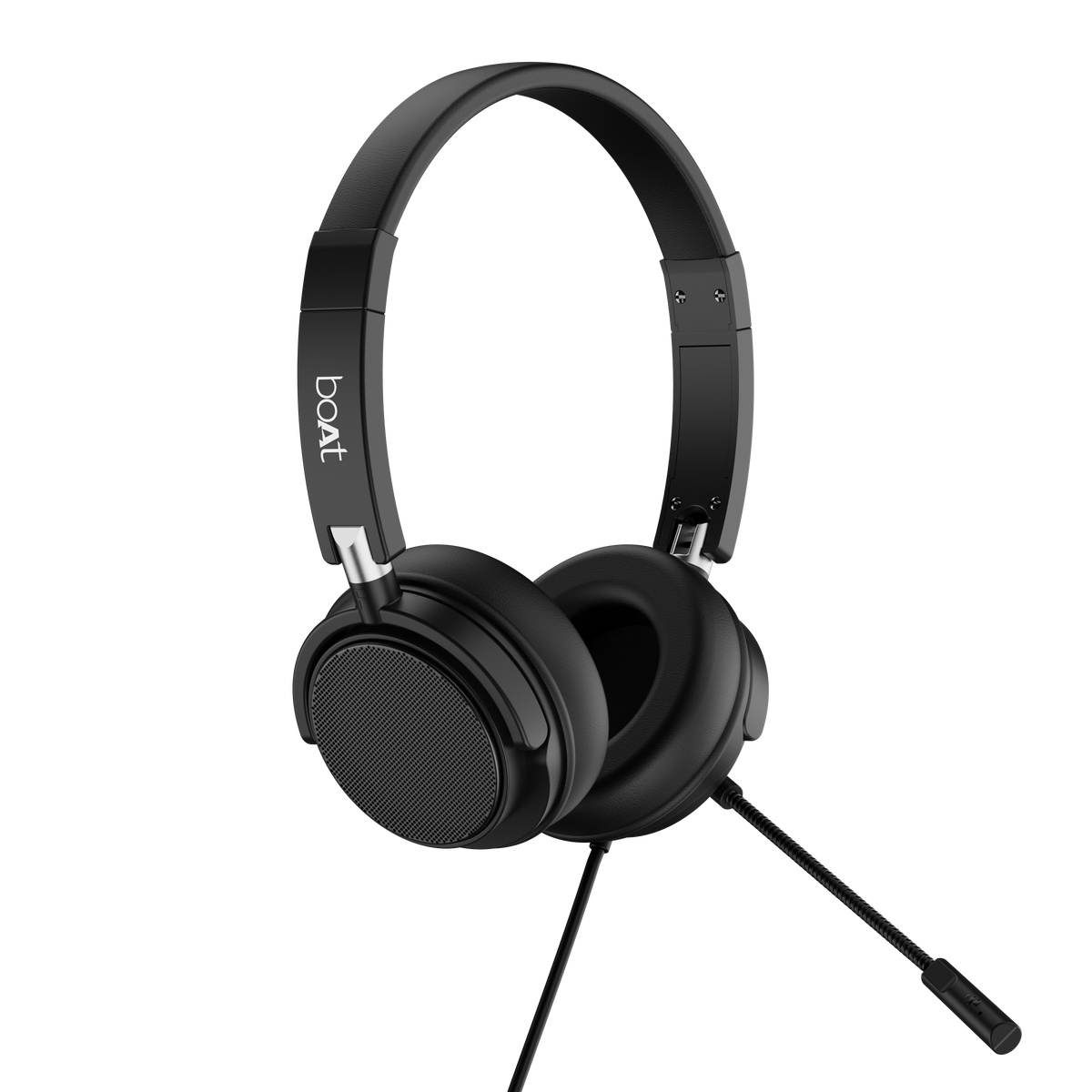 Boat Bassheads 900 Pro | Wired Headphone with 40mm Drivers, 5W Power Output, 1.5m Cable Length, USB Plug & Play