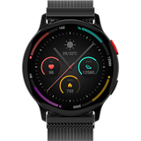 Fireboltt Torrent featuring 36.3mm always-on AMOLED round display, Bluetooth calling, voice assistant, health suite, 100+ sports modes, IP67 water resistant