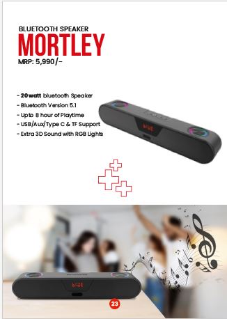 Swiss Military BT SPEAKER - MORTLEY 20W Speaker