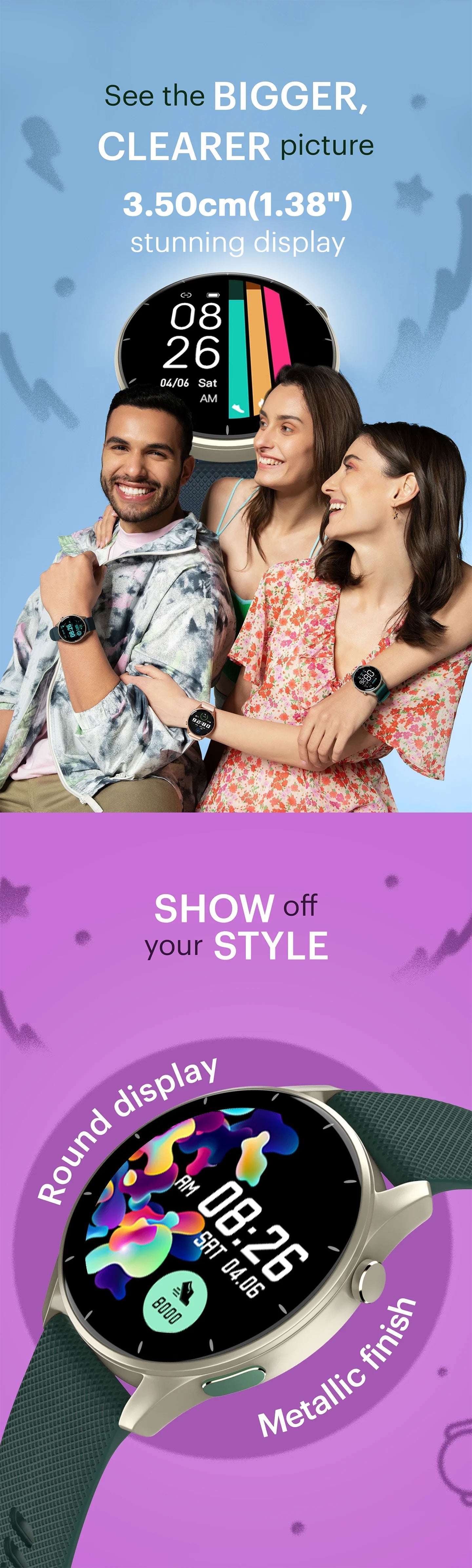 NoiseFit Crew Smartwatch