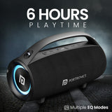 Portronics Thunder 2.0 60W hd sound Wireless party speaker come with 6hr of non-stop play time| Bluetooth speaker for outdoor parties
