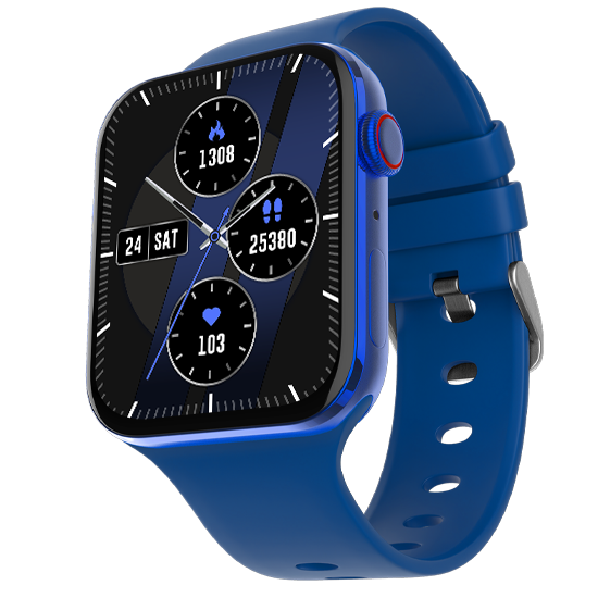 Fire-Boltt Visionary 1.78" AMOLED Bluetooth Calling Smartwatch with 368 * 448 Pixel Resolution, Rotating Crown & 60Hz Refresh Rate 100+ Sports Mode, TWS Connection, Voice Assistance