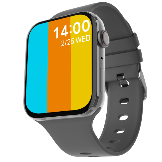 Fire-Boltt Visionary 1.78" AMOLED Bluetooth Calling Smartwatch with 368 * 448 Pixel Resolution, Rotating Crown & 60Hz Refresh Rate 100+ Sports Mode, TWS Connection, Voice Assistance