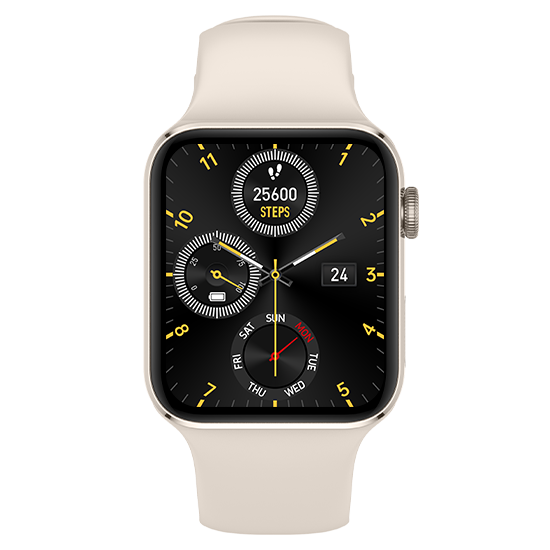 Fire-Boltt Visionary 1.78" AMOLED Bluetooth Calling Smartwatch with 368 * 448 Pixel Resolution, Rotating Crown & 60Hz Refresh Rate 100+ Sports Mode, TWS Connection, Voice Assistance