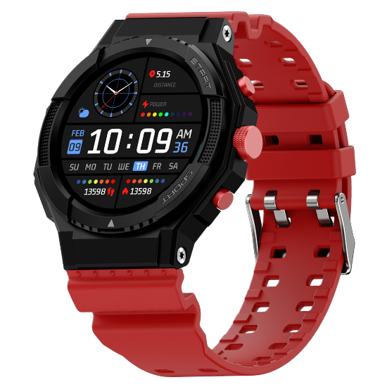 Fire-Boltt Solaris 1.78” AMOLED Always-on Display with 368 * 448 px Resolution, 123 Sports Mode, IP68 Water-Resistant, Long-Lasting Battery Life and Comprehensive Health Trackin