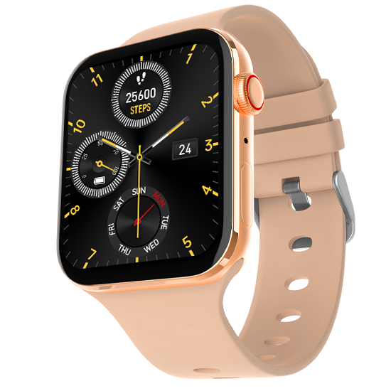 Fire-Boltt Visionary 1.78" AMOLED Bluetooth Calling Smartwatch with 368 * 448 Pixel Resolution, Rotating Crown & 60Hz Refresh Rate 100+ Sports Mode, TWS Connection, Voice Assistance
